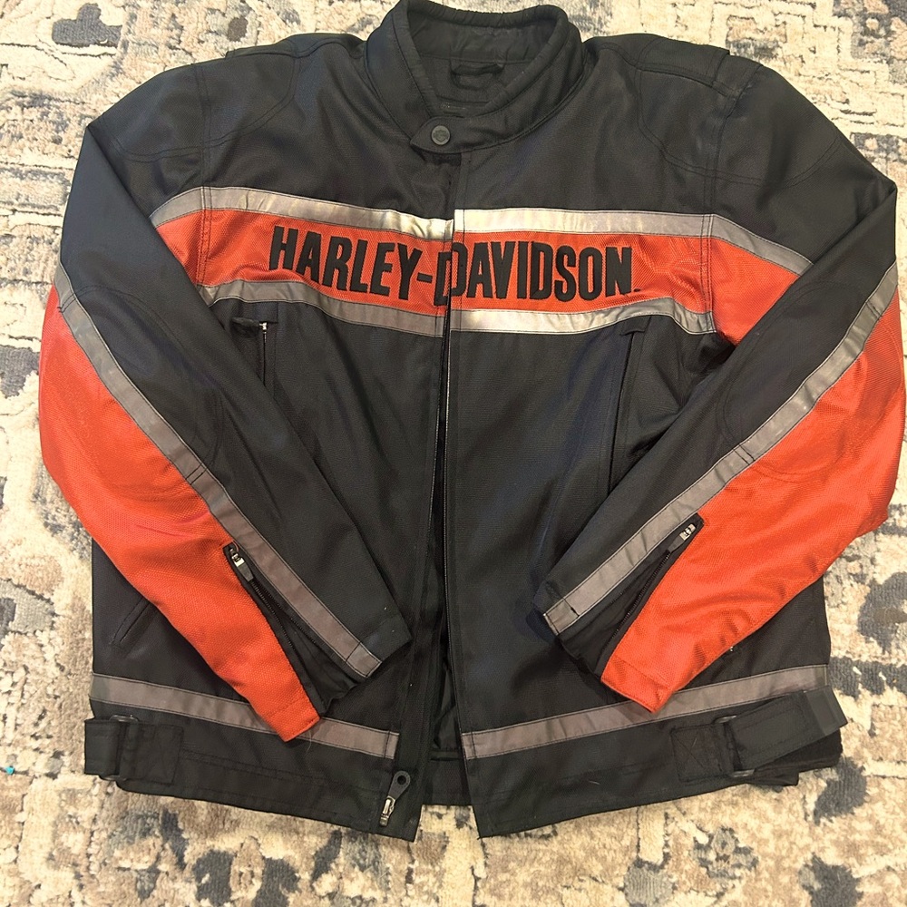 Harley-Davidson Hazard All-Weather Function Null Riding Jacket!